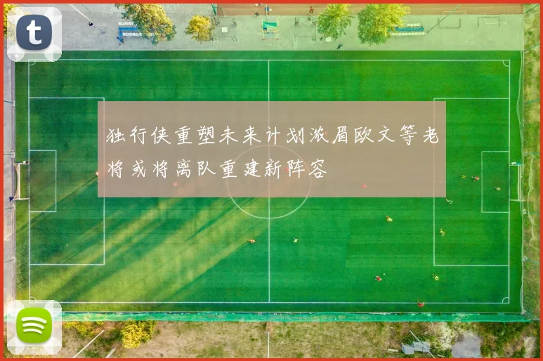 独行侠重塑未来计划浓眉欧文等老将或将离队重建新阵容